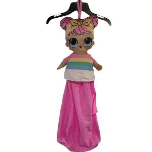 Franco Kids Room Laundry Plush Hanging Happy Hamper, One Size, LOL Surprise